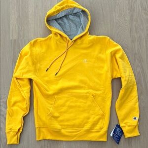 Champion Yellow Hoodie